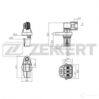 Блок управления двигателем ZEKKERT SE-5047 Mazda 3 (BK) 1 Седан 2.0 MZR CD 143 л.с. 2006 – 2009 SYQ96P O