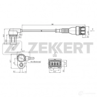 Блок управления двигателем ZEKKERT FX K9W SE-5030 1440199092