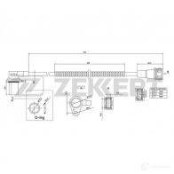 Блок управления двигателем ZEKKERT 1440199124 SE-5003 C VD2NK0