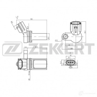 Блок управления двигателем ZEKKERT L YLWZ SE-4120 1440199132