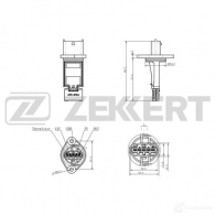 Датчик абсолютного давления ZEKKERT SE-1098 DK24 J 1440199264