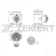 Датчик абсолютного давления ZEKKERT 1440199305 SE-1059 UF H60