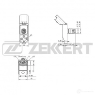 Датчик абсолютного давления ZEKKERT SE-1028 CFTF UV 1440199330