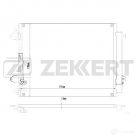 Радиатор кондиционера ZEKKERT MK-3194 0QV9Q LJ 1440200163