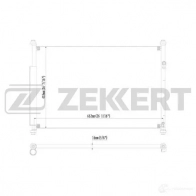 Радиатор кондиционера ZEKKERT Y7F H4 Suzuki Grand Vitara (JT, TE, TD) 2 Кроссовер 3.2 AWD (TDB4. JT632. JB632) 233 л.с. 2009 – 2015 MK-3054