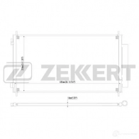 Радиатор кондиционера ZEKKERT Honda CR-V L1 UOR MK-3014