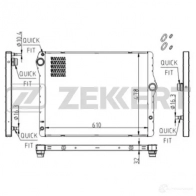 Радиатор охлаждения двигателя ZEKKERT MK-1614 1440200204 J CSV8P9