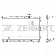 Радиатор охлаждения двигателя ZEKKERT 1275190871 MK-1477 L NX01