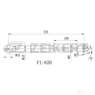 Амортизатор багажника ZEKKERT GF-2483 4YTZ GA Hyundai ix35 (LM, EL) 1 Кроссовер 2.0 155 л.с. 2013 – наст. время