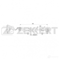 Амортизатор багажника ZEKKERT 1440204423 GF-2063 21YH V