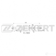 Амортизатор багажника ZEKKERT Peugeot 308 1 (T7, 4E, 4H) Универсал 1.6 Bioflex 112 л.с. 2009 – наст. время GF-1999 B 8TC4