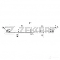 Амортизатор багажника ZEKKERT GF-1004 FQQC1 ZP 1275160131