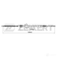 Трос ручника ZEKKERT 1440204670 BZ-1157 UIRUM BB