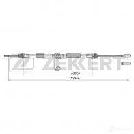 Трос ручника ZEKKERT 1440204709 BZ-1077 ELB SC