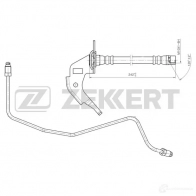 Тормозной шланг ZEKKERT BS-9459 1440204801 0EC WHTJ
