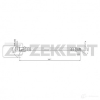 Тормозной шланг ZEKKERT BS-9419 1440204832 Y VTDC59