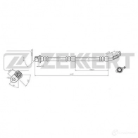 Тормозной шланг ZEKKERT BS-9418 1440204833 6 P7T3