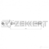 Тормозной шланг ZEKKERT 1440204834 YO R0X BS-9416