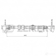 Тормозной шланг ZEKKERT BS-9386 MYD3 0 Ford Focus 1 Хэтчбек 2.0 16V 131 л.с. 1998 – 2004