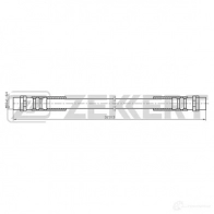 Тормозной шланг ZEKKERT 1440204949 7F1 SI BS-9051
