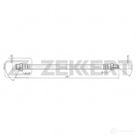 Тормозной шланг ZEKKERT JDSS J 1440204968 BS-9017