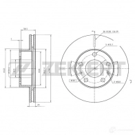 Тормозной диск ZEKKERT 4316628 NOK MHLX BS-5152