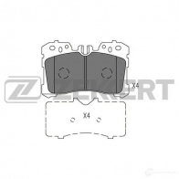 Тормозные колодки дисковые, комплект ZEKKERT BS-2967 Z 82UZ 1437995678