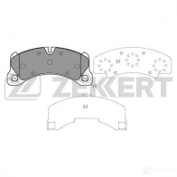 Тормозные колодки дисковые, комплект ZEKKERT BS-2459 LYU L3 Porsche Panamera (971) 2 2017 – 2020