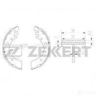 Тормозные колодки ZEKKERT 1275136885 BK-4103 IJD T68