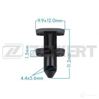 Клипса ZEKKERT BE-3653 AQWXY 0 1440206752