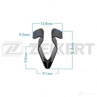 Клипса ZEKKERT BE-3581 3JO3L Y 1440206848