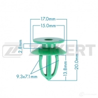 Клипса ZEKKERT BE-3568 L5Y ZI 1440206862