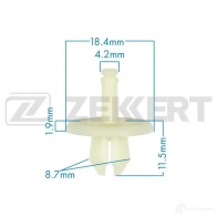 Клипса ZEKKERT BE-3533 5UJ M1DZ 1440206902
