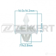 Клипса ZEKKERT BE-2910 1440207104 Q8QWQ J