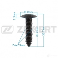 Клипса ZEKKERT W64 I9T BE-2865 1440207125