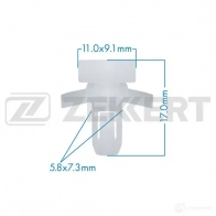 Клипса ZEKKERT BE-2745 1440207171 3F BVQ