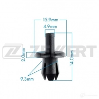 Клипса ZEKKERT BE-2695 1440207189 Z DHS8