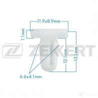 Клипса ZEKKERT 3 MQID BE-2617 1440207222