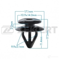Клипса ZEKKERT 1440207227 M2PPR H BE-2608