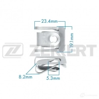 Клипса ZEKKERT BE-2446 Audi A7 (4GA, F) 1 Спортбек 2.0 Tfsi Quattro 249 л.с. 2015 – 2018 E 0DU8