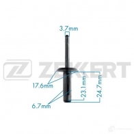 Клипса ZEKKERT 1440207293 0 XRPID BE-2423