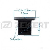 Клипса ZEKKERT BE-2284 1440207333 S V646H