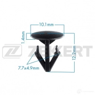 Клипса ZEKKERT 1440207347 DZH E9WH BE-2242