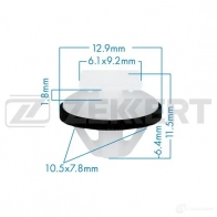 Клипса ZEKKERT BE-2045 1440207428 J0R G1