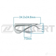 Клипса ZEKKERT R8 HMR Audi A8 (D2) 1 Седан 4.2 Quattro 310 л.с. 1998 – 2002 BE-2019