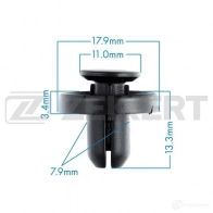 Клипса ZEKKERT BE-1971 ZBZ I3 1440207468