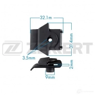 Клипса ZEKKERT 8GC8O PM 1440207542 BE-1819