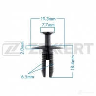 Клипса ZEKKERT 1440207607 0E7 FK BE-1665