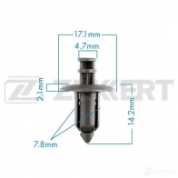 Клипса ZEKKERT 1440207904 BE-1029 N MK58QW