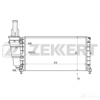 Радиатор охлаждения двигателя ZEKKERT ZI WV0VE MK-1310 1275189143